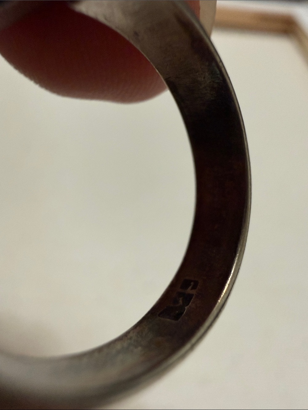 Gorgeous Sterling Silver 925 Black Onyx Oval Ring Size 6 - Picture 10 of 14